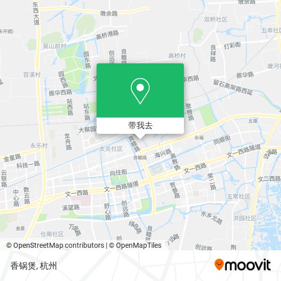 香锅煲地图