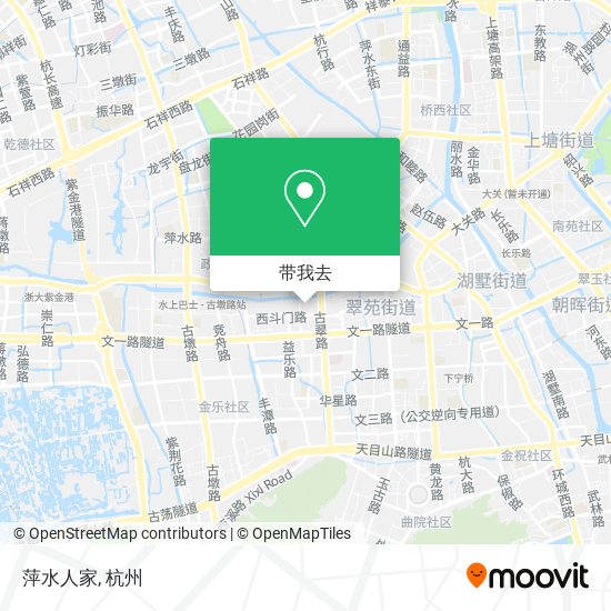 萍水人家地图