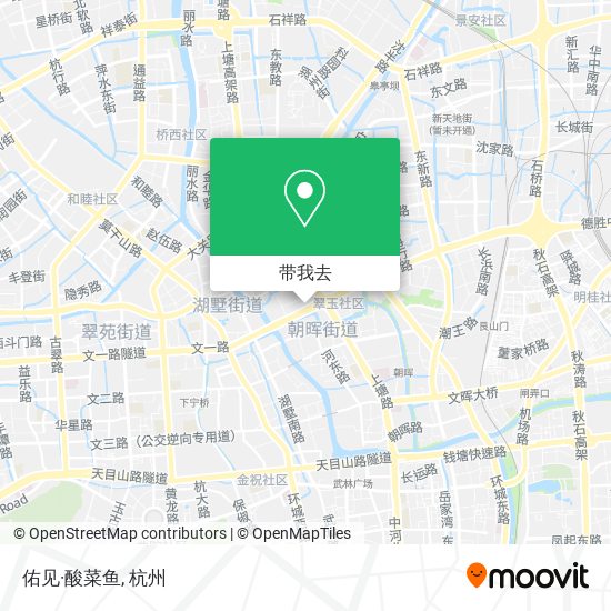 佑见·酸菜鱼地图