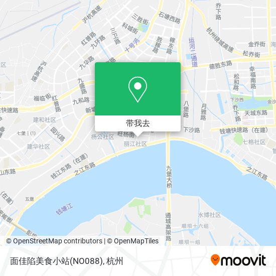 面佳陷美食小站(NO088)地图