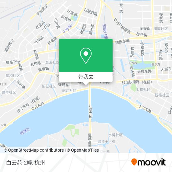 白云苑-2幢地图