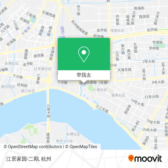 江景家园-二期地图