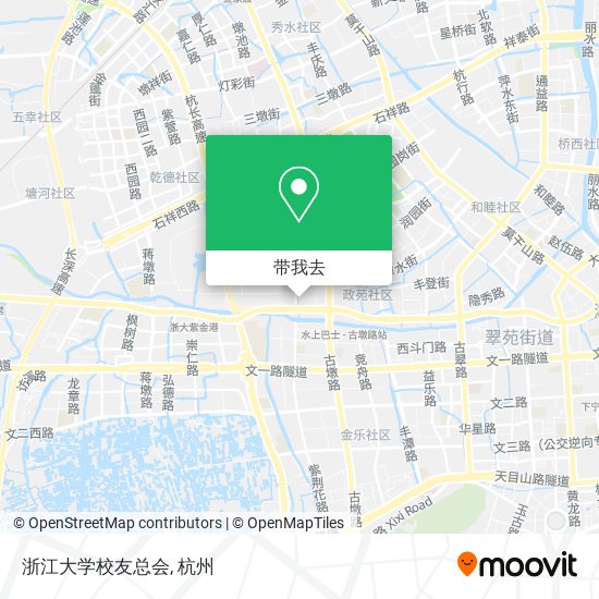 浙江大学校友总会地图