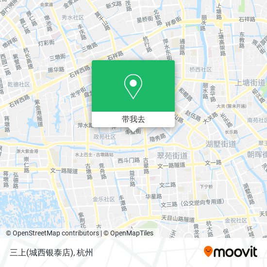三上(城西银泰店)地图