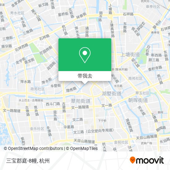 三宝郡庭-8幢地图