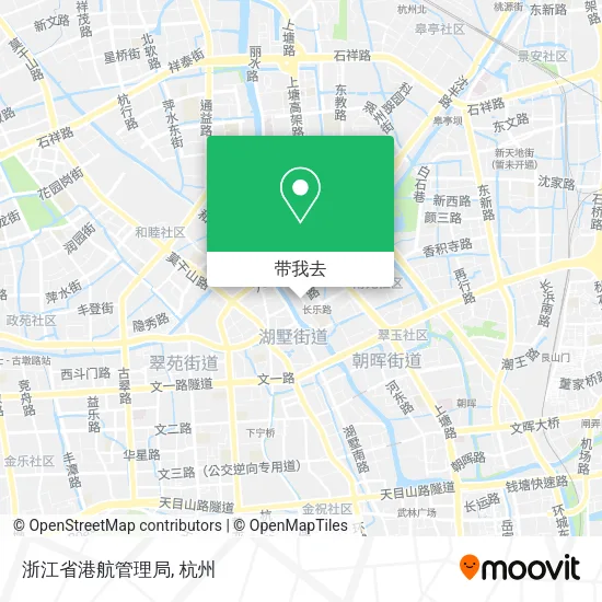 浙江省港航管理局地图