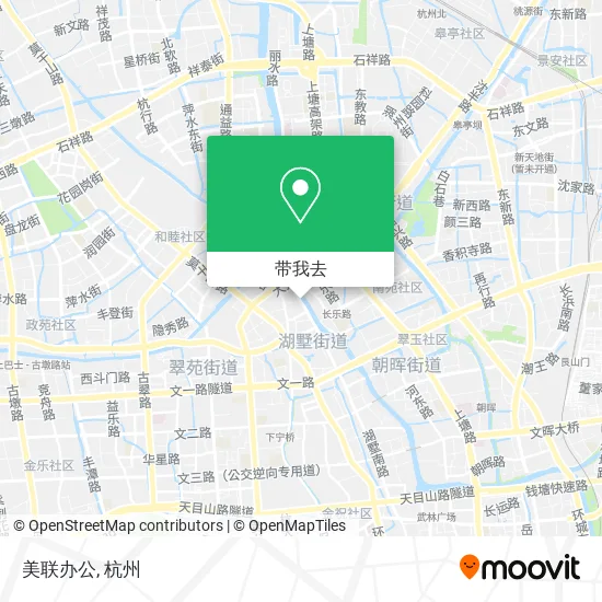 美联办公地图