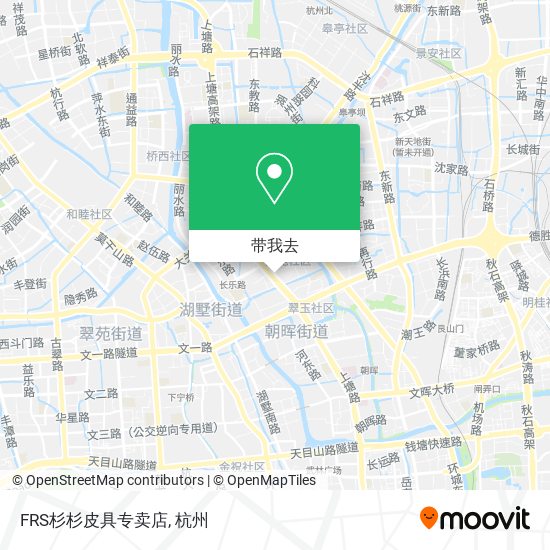 FRS杉杉皮具专卖店地图