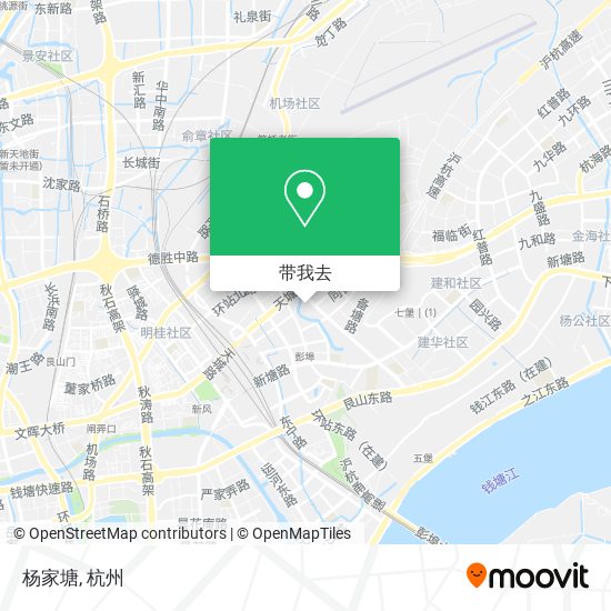 杨家塘地图