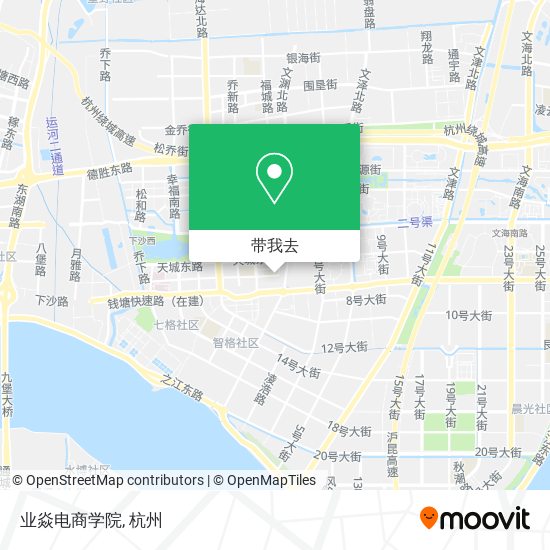 业焱电商学院地图