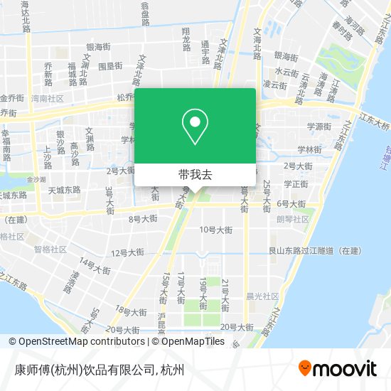 康师傅(杭州)饮品有限公司地图