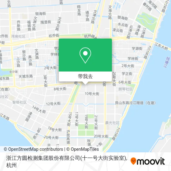浙江方圆检测集团股份有限公司(十一号大街实验室)地图