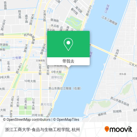 浙江工商大学-食品与生物工程学院地图