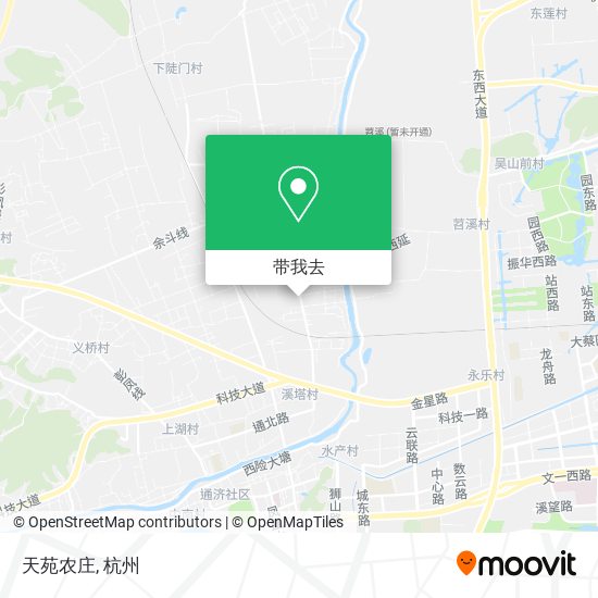 天苑农庄地图