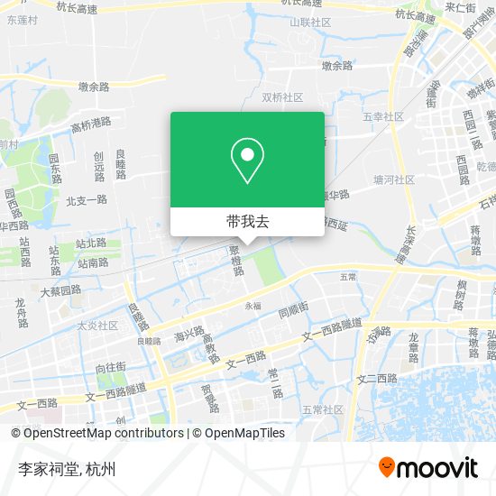 李家祠堂地图
