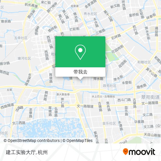 建工实验大厅地图