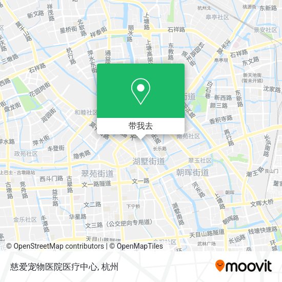 慈爱宠物医院医疗中心地图