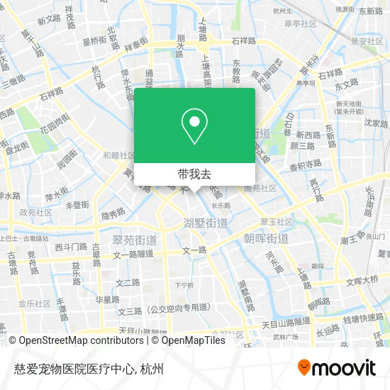 慈爱宠物医院医疗中心地图