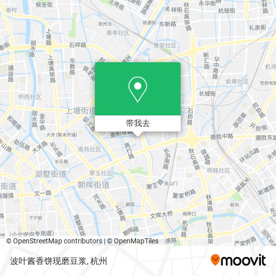波叶酱香饼现磨豆浆地图