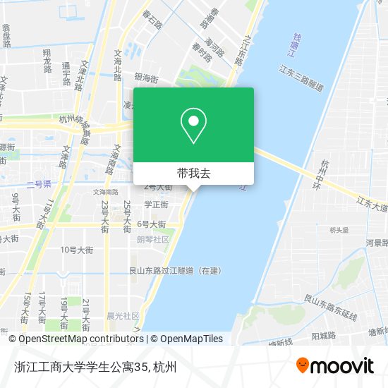 浙江工商大学学生公寓35地图