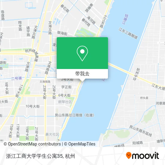浙江工商大学学生公寓35地图