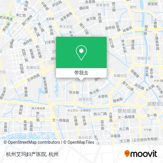 杭州艾玛妇产医院地图