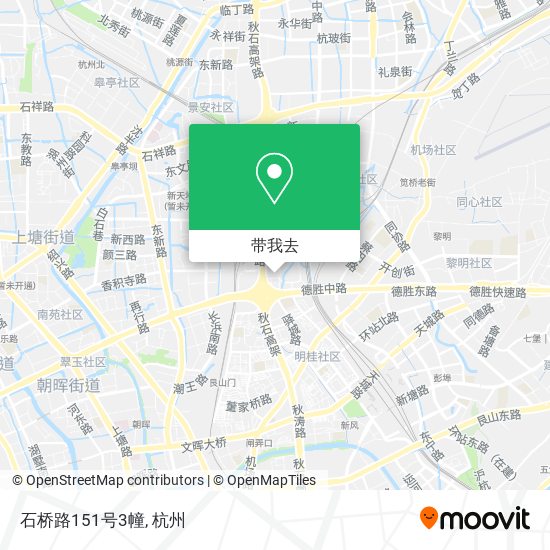 石桥路151号3幢地图