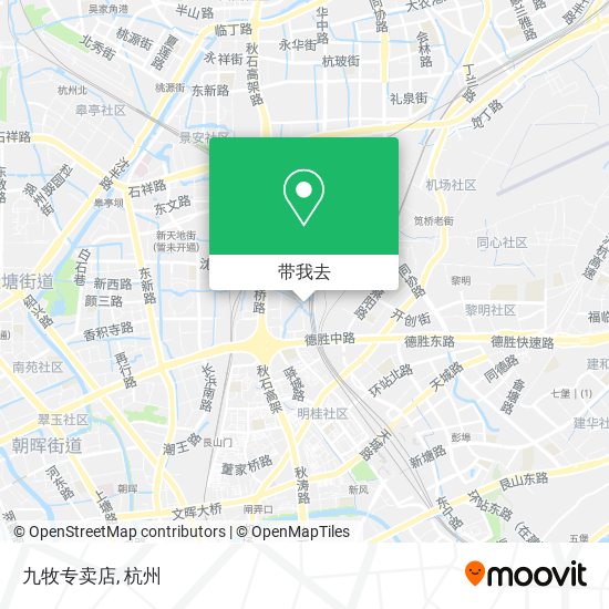九牧专卖店地图