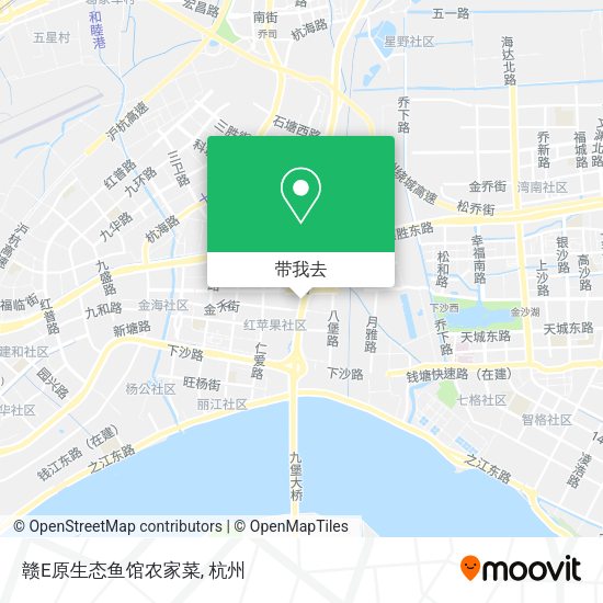 赣E原生态鱼馆农家菜地图