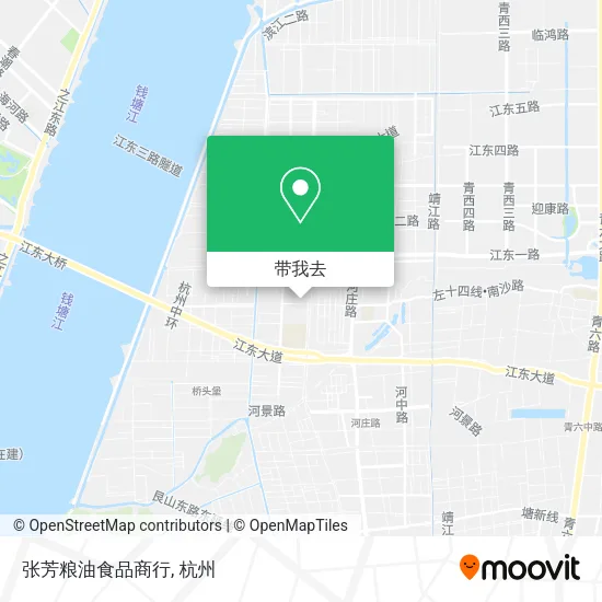 张芳粮油食品商行地图