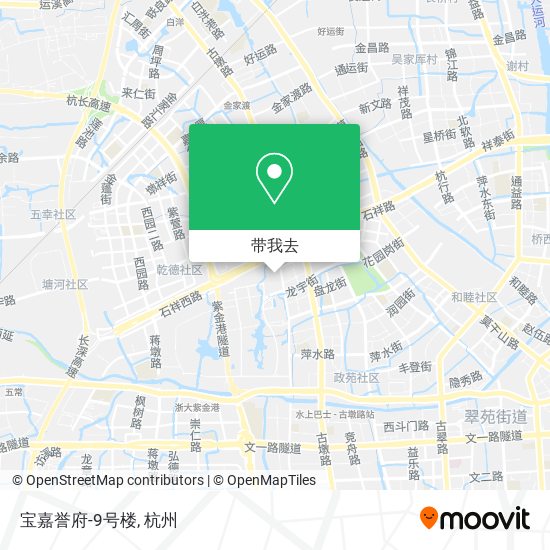 宝嘉誉府-9号楼地图
