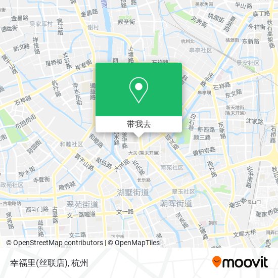 幸福里(丝联店)地图