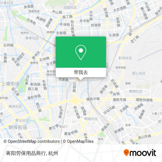 蒋阳劳保用品商行地图