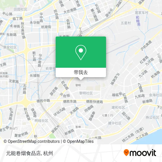 元能卷烟食品店地图