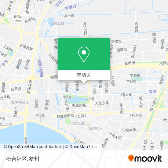 松合社区地图