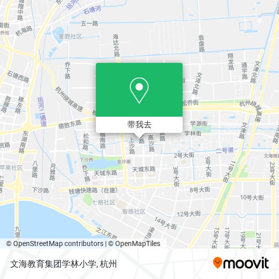 文海教育集团学林小学地图