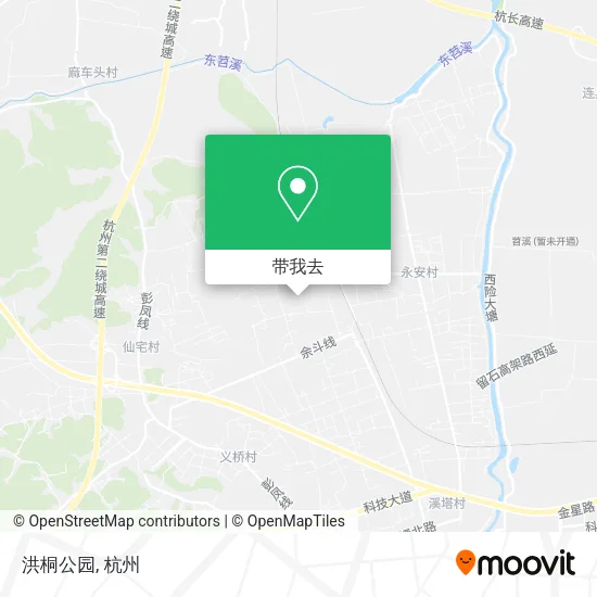 洪桐公园地图