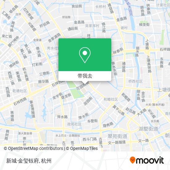 新城·金玺钰府地图