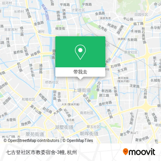 七古登社区市教委宿舍-3幢地图