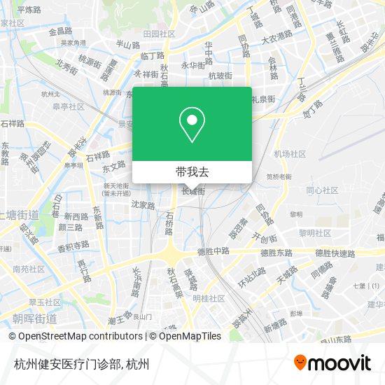 杭州健安医疗门诊部地图