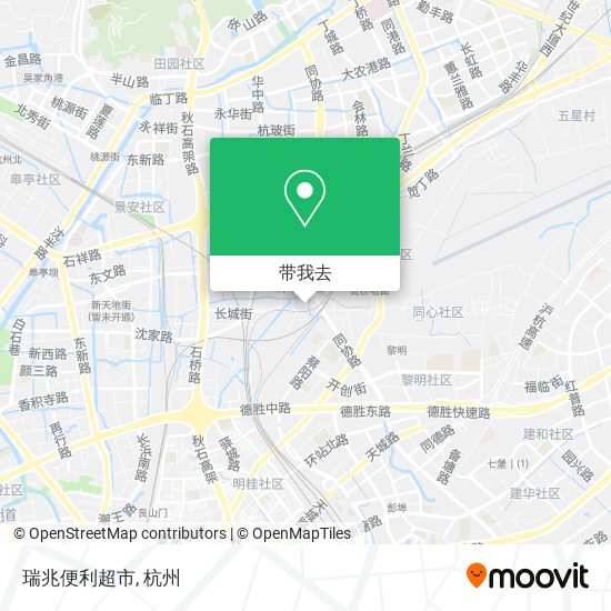 瑞兆便利超市地图