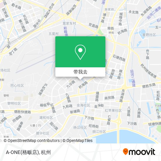A-ONE(格畈店)地图