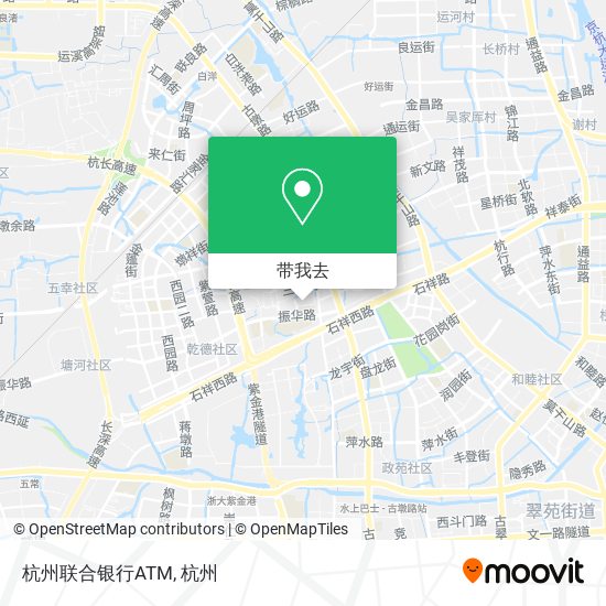 杭州联合银行ATM地图