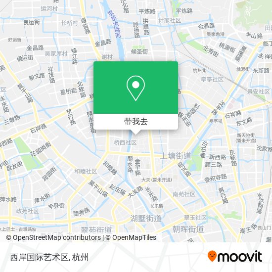 西岸国际艺术区地图
