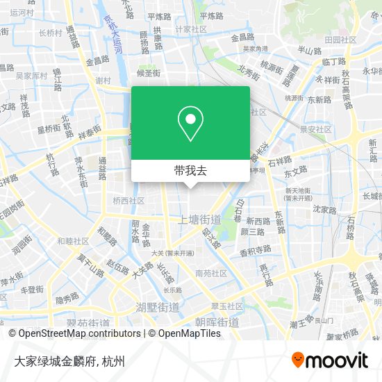 大家绿城金麟府地图