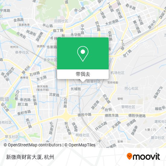 新微商财富大厦地图