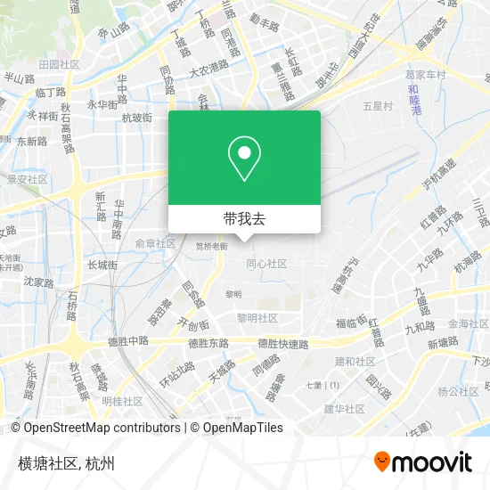 横塘社区地图