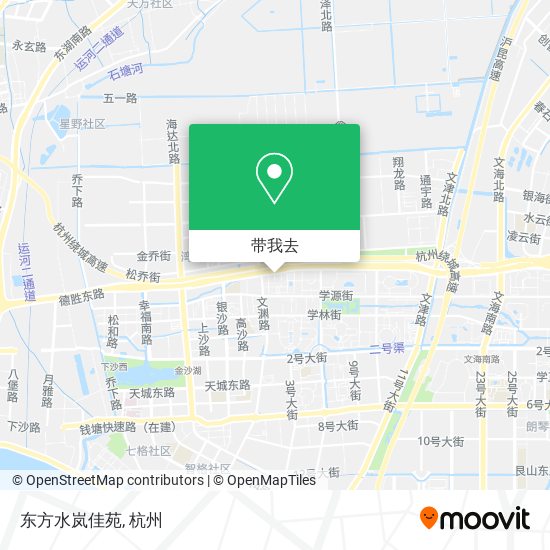 东方水岚佳苑地图