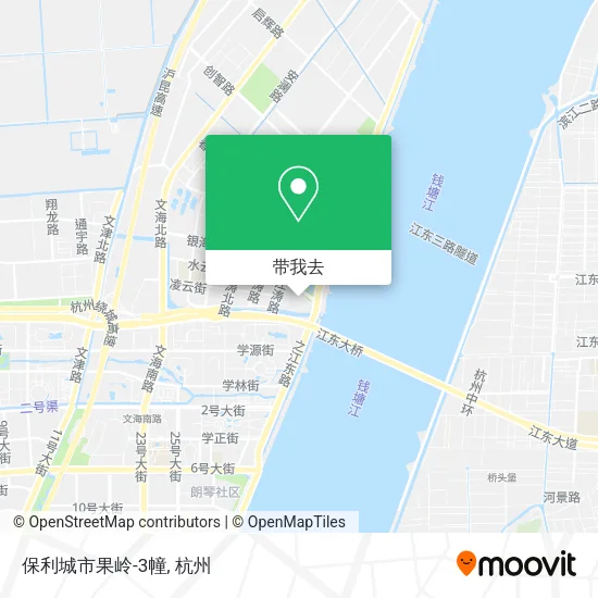 保利城市果岭-3幢地图