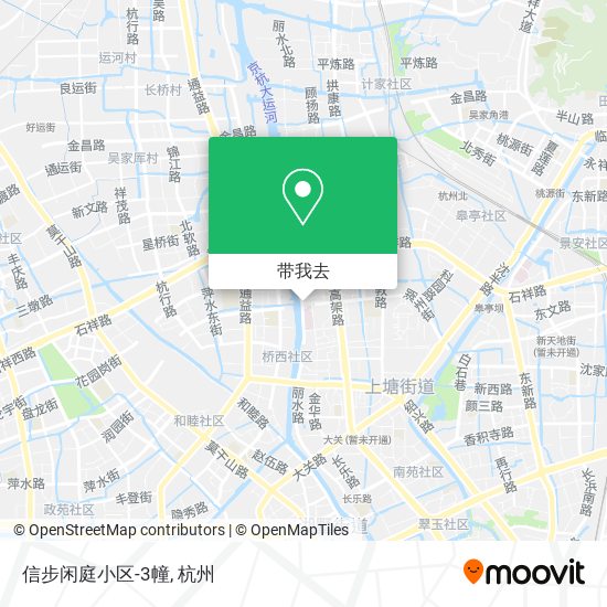 信步闲庭小区-3幢地图